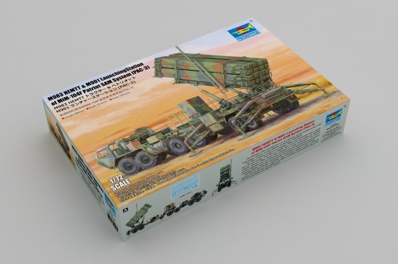 Trumpeter 07157 M983 HEMTT &amp;amp; M901 Launching Station w/ MIM-104F Patriot SAM System (PAC 3) 1/72 – obrázek 2