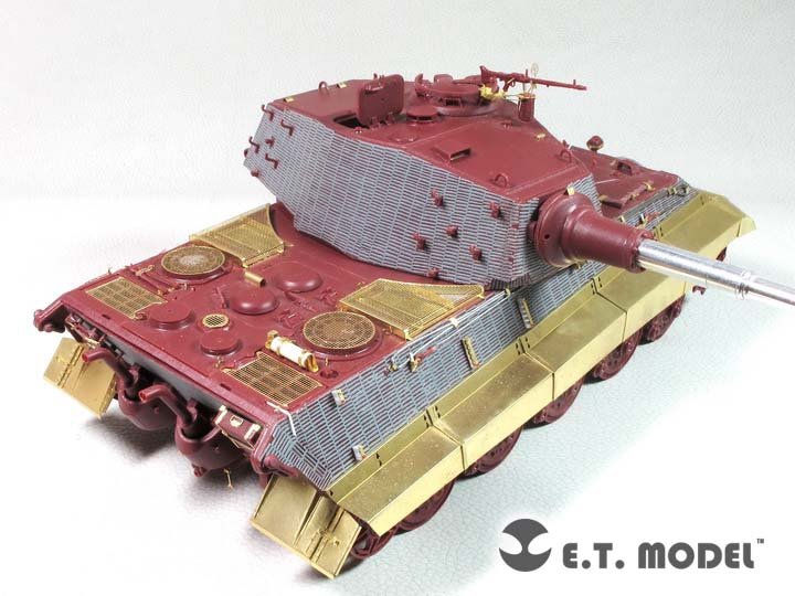ET Model E35-259 WWII German KING TIGER（Henschel Turret）Basic (For MENG Kit) (1/35) – Bild 5
