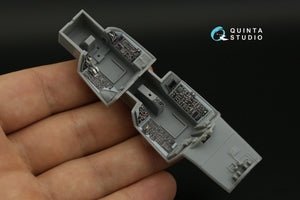 Quinta Studio QDS-48395 F-14A 3D-Printed &amp;amp; colored Interior on decal paper (Hobby Boss) (Small version) 1/48 – image 11