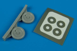 Aires 7237 Fw 190A-5/A-9 wheels &amp;amp; paint masks 1/72