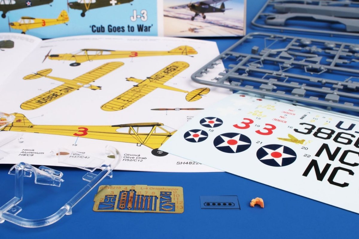 Special Hobby 48220 J-3 &amp;quot;Cub Goes To War&amp;quot; 1/48 – Bild 9