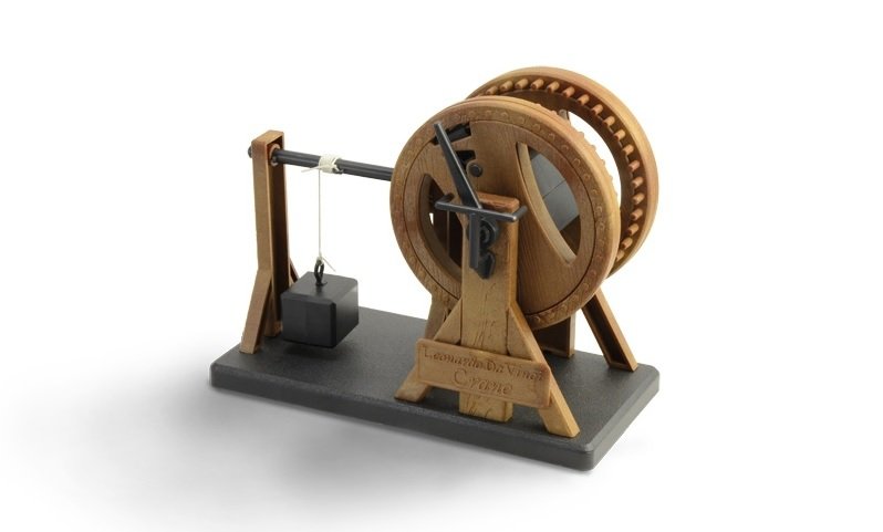 Italeri 3112 Leonardo Da Vinci Leverage Crane – image 2