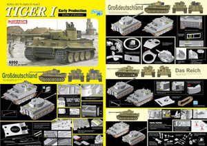 Dragon 6950 Tiger I Early Production Battle of Kharkov 1/35 – image 2