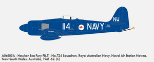 Airfix 06105A Hawker Sea Fury FB.11 1/48 – obrázek 7