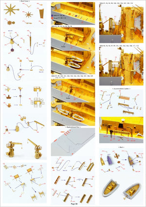 Pontos 35028F1 USS DDG-92 Momsen Flight IIa Detail Up Set 1/350 – obrázek 18