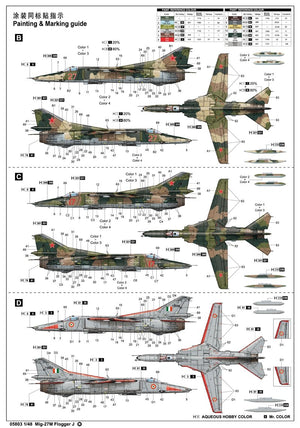 Trumpeter 05803 Mig-27M Flogger J 1/48 – Bild 17