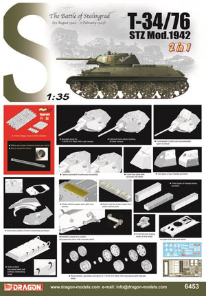 Dragon 6453 T-34/76 STZ Mod.1942 1/35 – image 2