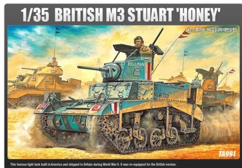 Academy 13270 BRITISH M3 STUART "HONEY" 1/35