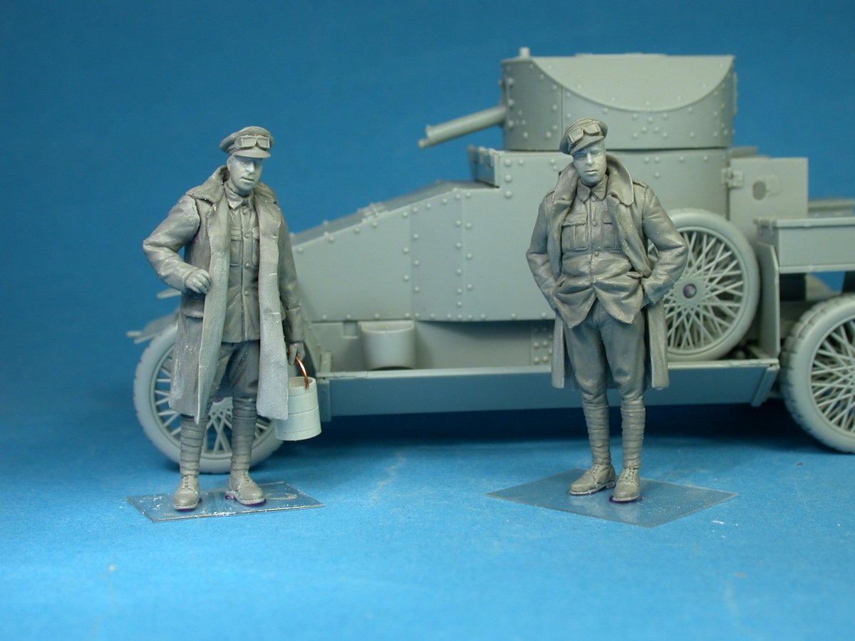 Copper State Models F35-008 British RNAS Armored Car Division Petty Officer 1/35 – immagine 2