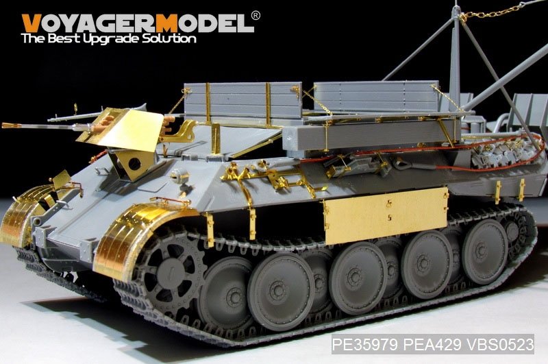 Voyager Model PE35979 WWII German Bergepanther Ausf.A (Early type,Panther A tool holders) Basic For TAKOM 2101 1/35 – Bild 13