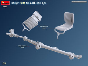 MiniArt 53005 RSO/01 with TRAILER SD.ANH. OST 1,5t 1/35 – imagen 14