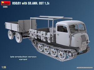 MiniArt 53005 RSO/01 with TRAILER SD.ANH. OST 1,5t 1/35 – imagen 6