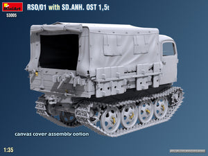 MiniArt 53005 RSO/01 with TRAILER SD.ANH. OST 1,5t 1/35 – imagen 7