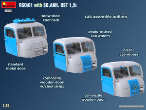 MiniArt 53005 RSO/01 with TRAILER SD.ANH. OST 1,5t 1/35 – imagen 9
