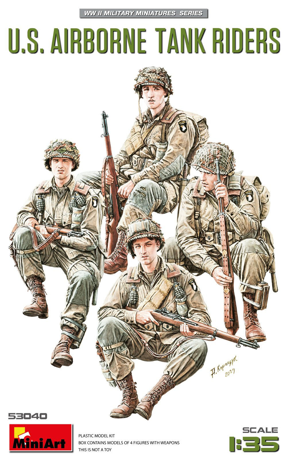 MiniArt 53040 U.S. AIRBORNE TANK RIDERS 1/35