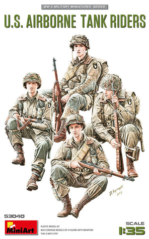 MiniArt 53040 U.S. AIRBORNE TANK RIDERS 1/35