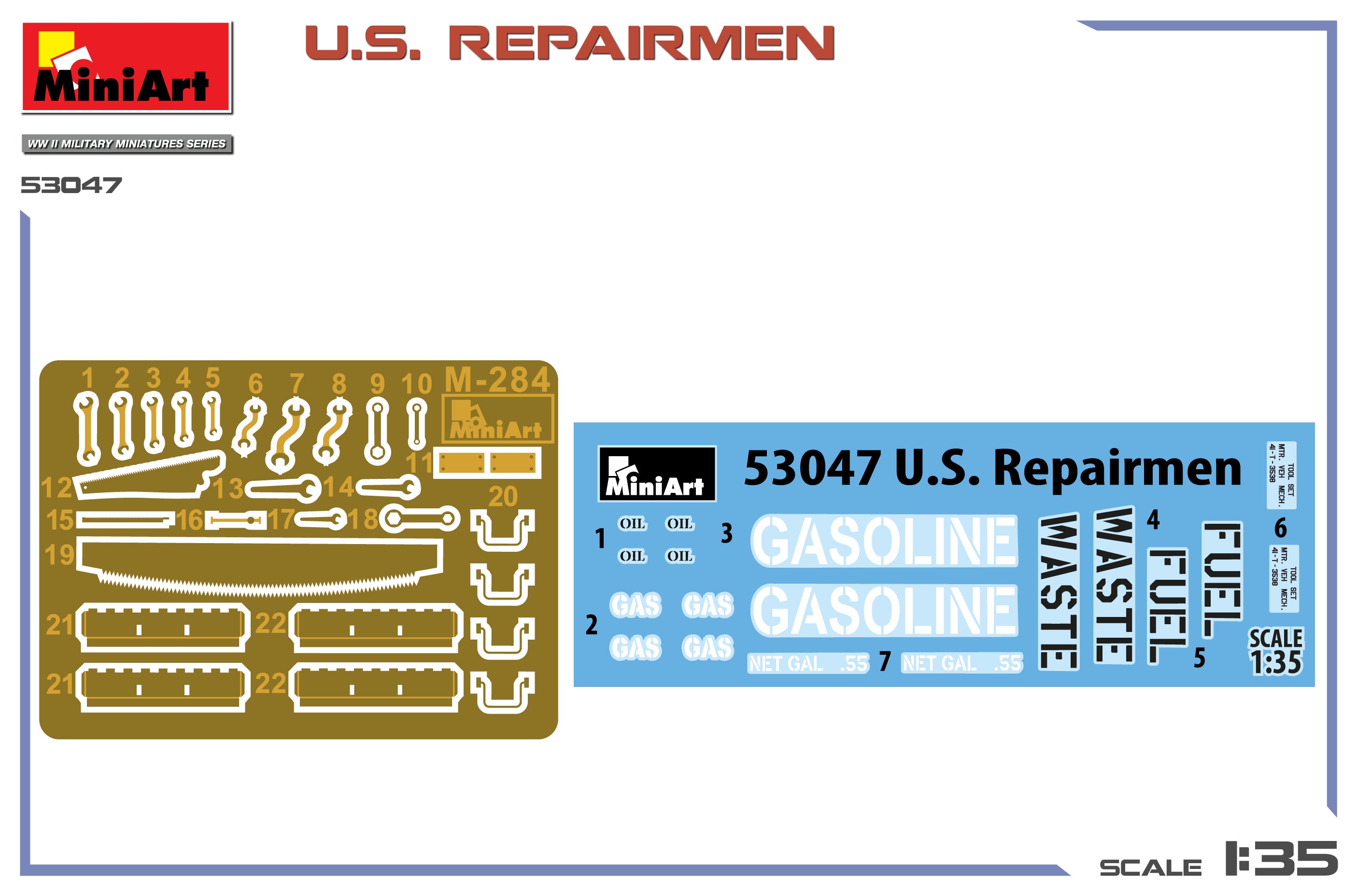 MiniArt 53047 U.S. Repairmen 1/35 – zdjęcie 2