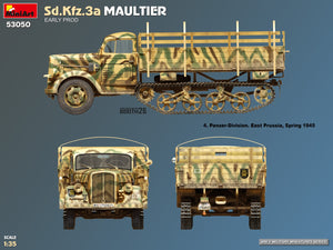 53050 Sd.Kfz.3a Maultier. Early Prod 1/35 – obrázek 3