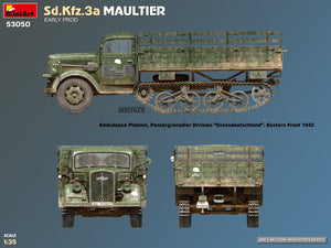 53050 Sd.Kfz.3a Maultier. Early Prod 1/35 – obrázek 5