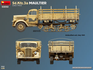 53050 Sd.Kfz.3a Maultier. Early Prod 1/35 – obrázek 6