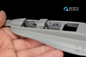 Quinta Studio QD48145 F/A-18B 3D-Printed &amp;amp; colored Interior on decal paper (for Kinetic kit) 1/48 – Bild 6