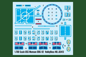 Hobby Boss 83413 USS Momsen DDG-92 1/700 – image 5