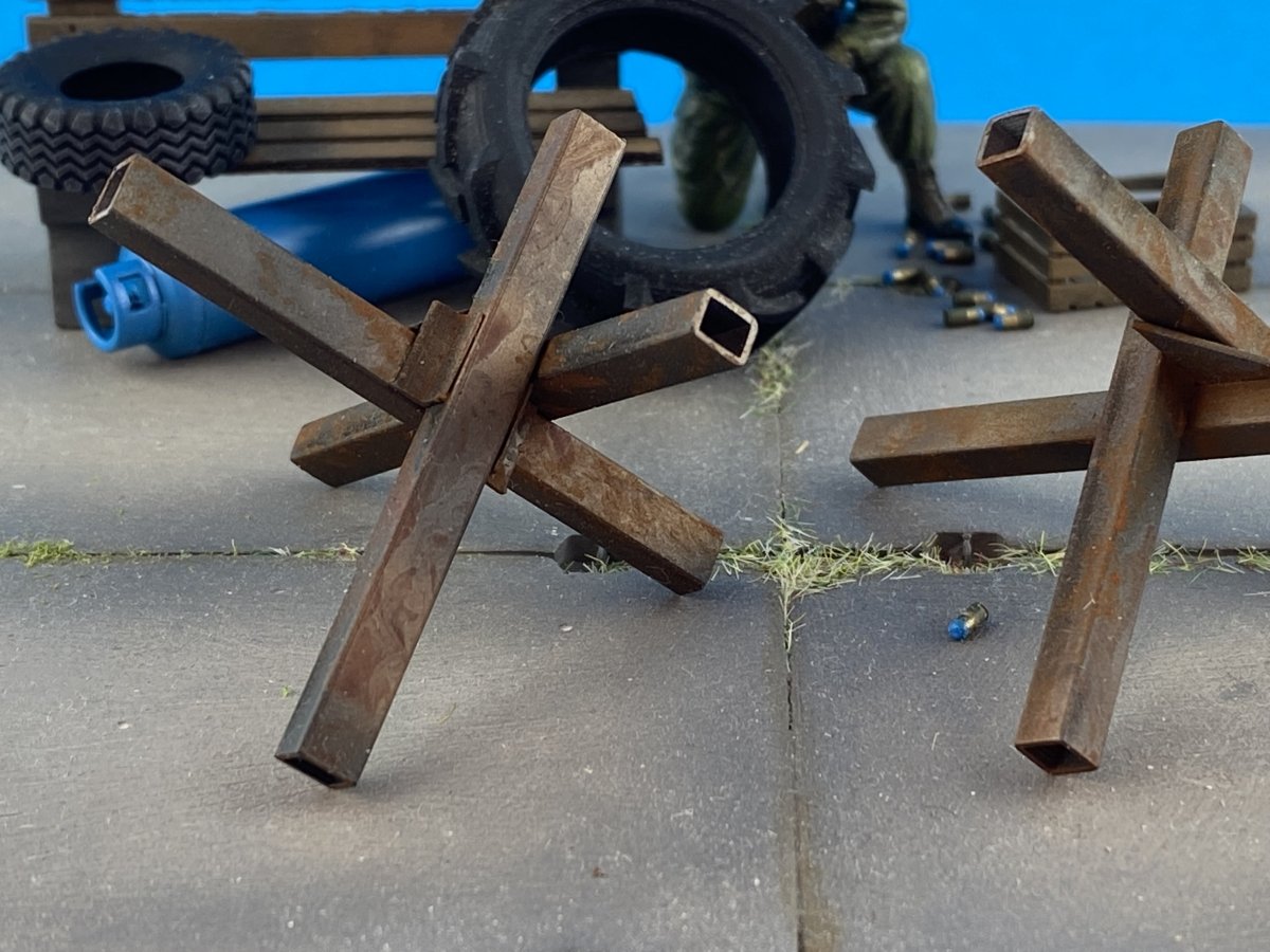Point of no Return 3522015 Hedgehog Anti-Tank Barricade 2 1/35 – image 7