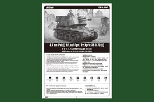 Hobby Boss 83807 4.7 cm Pak(t) Sfl.auf Fgst. Pz.Kpfw.35 R 731(f) 1/35 – image 2