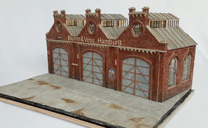 RT-Diorama 35285 Diorama-Base: &amp;quot;Industrial Hangars&amp;quot; 1/35 – image 9