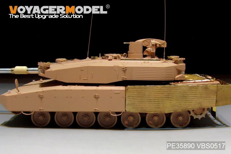 Voyager Model PE35890 Modern German Leopard2A4 Revolution 1 MBT Basic for TIGER 1/35 – obrázek 11