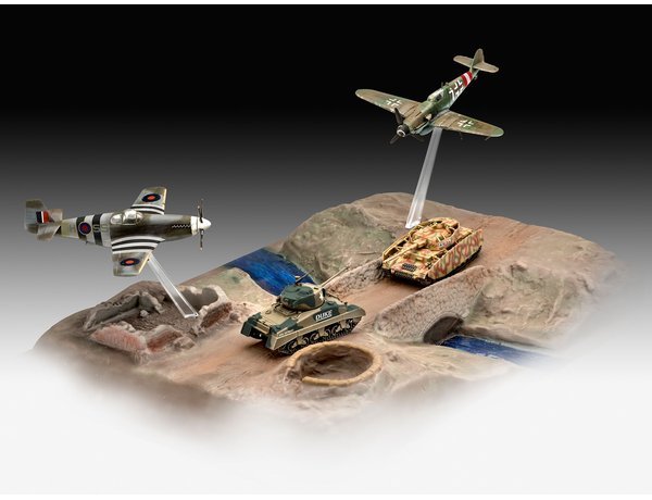 Revell 03352 75 th Anniversary D-Day Set (diorama and four models) 1/72 – image 3