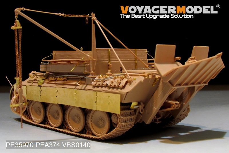 Voyager Model PE35970 WWII German Bergepanther Ausf.A (Late type,Panther G tool holders) Basic For MENG SS-015 1/35 – zdjęcie 6