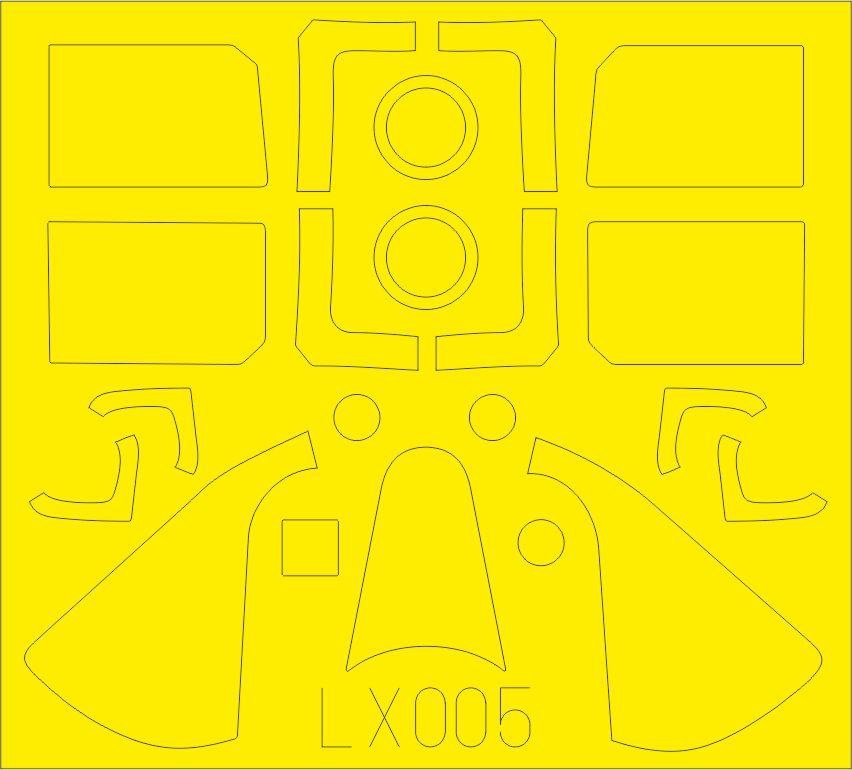 Eduard LX005 F6F-5 AIRFIX 1/24