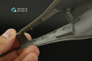 Quinta Studio QDS-48419 F-16D block 40 3D-Printed &amp;amp; colored Interior on decal paper (Kinetic 2022 tool) (Small version) 1/48 – image 8