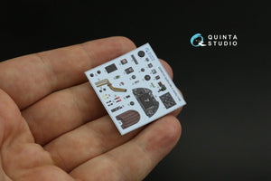 Quinta Studio QD48135 Spitfire Mk.V 3D-Printed &amp;amp; colored Interior on decal paper (Airfix) 1/48 – obrázek 6