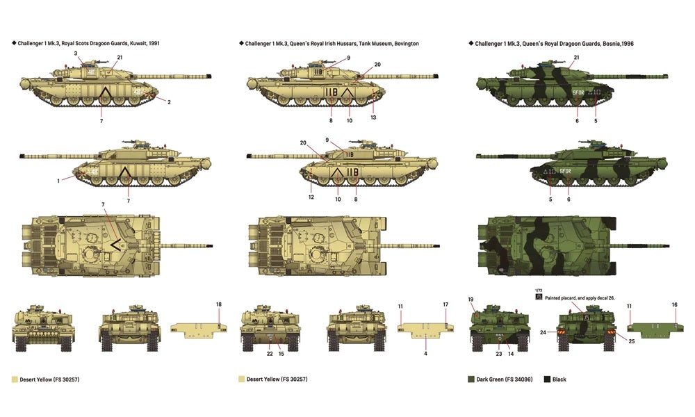 Academy 13426 Challenger Mk 3 1/72 – image 2