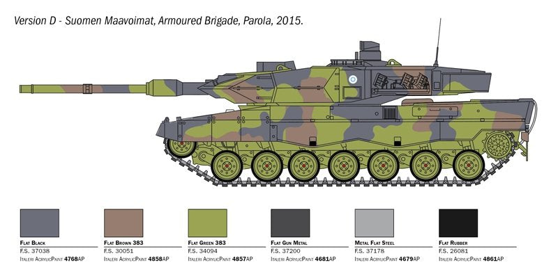 Italeri 6567 LEOPARD 2A6 1/35  – image 3