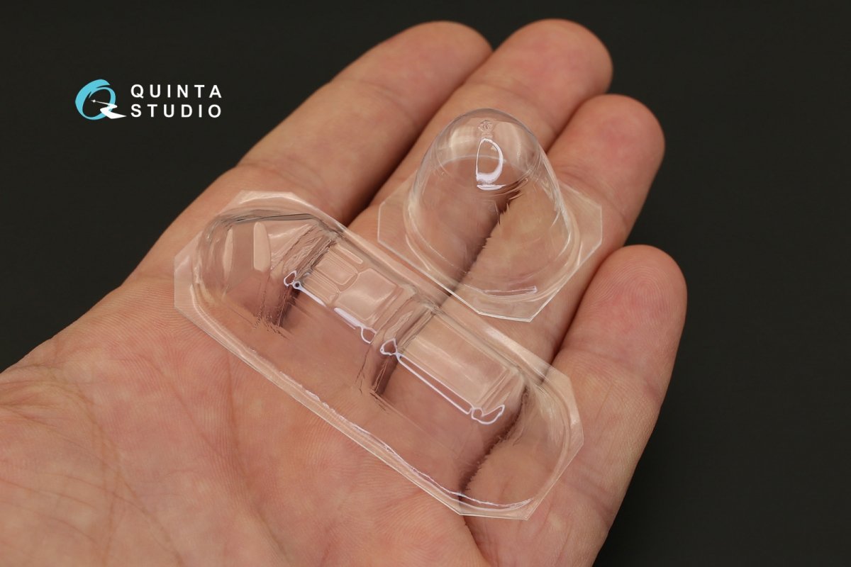 Quinta Studio QC48100 IL-4 vacuformed clear canopy (for Xuntong kit) 1/48 – immagine 2