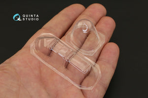 Quinta Studio QC48100 IL-4 vacuformed clear canopy (for Xuntong kit) 1/48 – immagine 2
