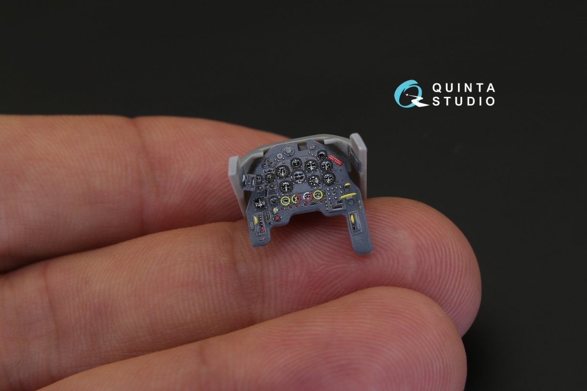Quinta Studio QD48092 Ju 87D/G 3D-Printed &amp;amp; colored Interior on decal paper (for Hasegawa kit) 1/48 – image 13