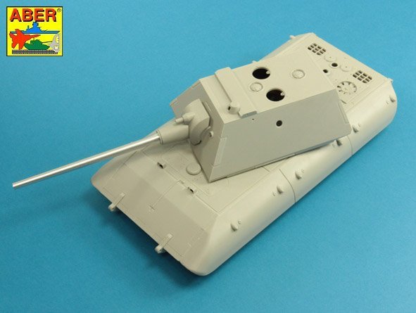 Aber 35L-262 128mm barrel for German E-100 tank with Krupp turret 1/35 – image 6