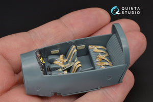 Quinta Studio QD48125 Bf108 3D-Printed &amp;amp; colored Interior on decal paper (Eduard) 1/48 – Bild 7