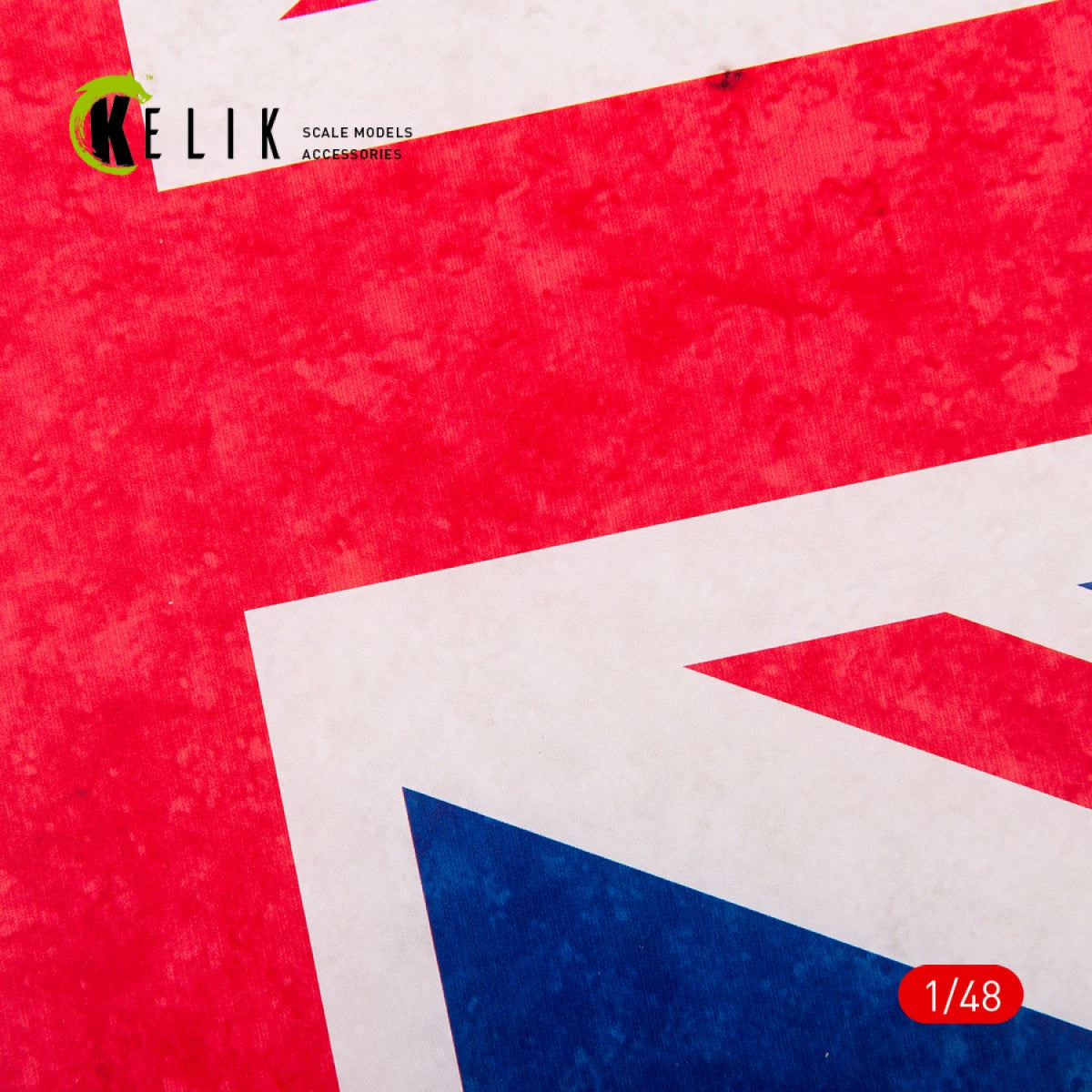 KELIK KS48030 United Kingdom Flag - Acrylic 3 mm (410 x 270 mm) (410 g) 1/48 – image 2