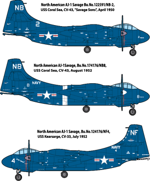 Roden 063 North American AJ-1 Savage 1/72 – immagine 4