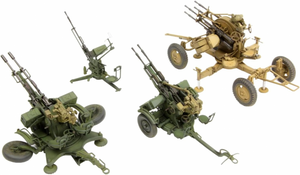 Meng Model SPS-026 Russian Light AA Gun Set ZU-23-2, ZPU-1, ZPU-2, ZPU-4 4-in-1 1/35 – image 2