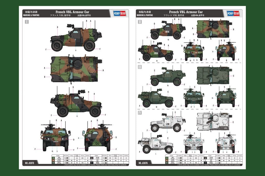 Hobby Boss 83876 French VBL Armor Car – image 3