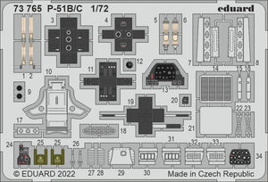 Eduard 73765 P-51B/ C1 ARMA HOBBY 1/72
