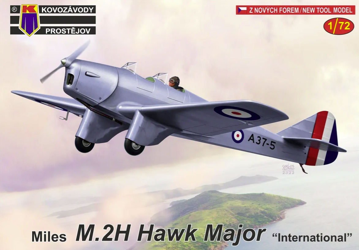 Kovozavody Prostejov KPM0283 Miles M.2H Hawk Major “International” 1/72