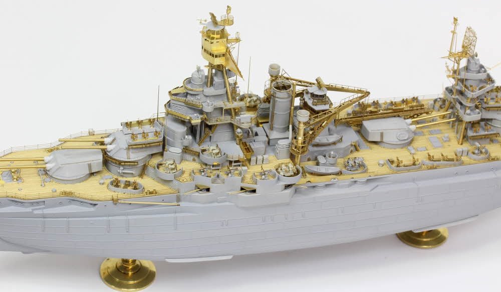 Pontos 35024FB USS BB-35 Texas 1945 Detail up set (20B Deck Blue Decl) 1/350 – image 4