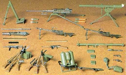 Tamiya 35121 US Infantry Weapons Set (1/35) – Bild 2